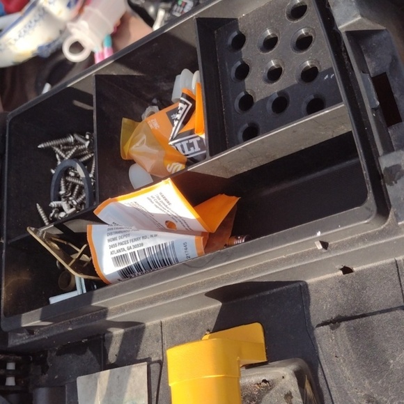 Black and Yellow Tool Box - Picture 4 of 8